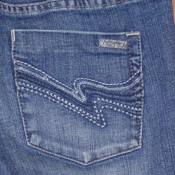 White House Black Market Blanc Bootcut Low Rise Jeans - Picture 5 of 6